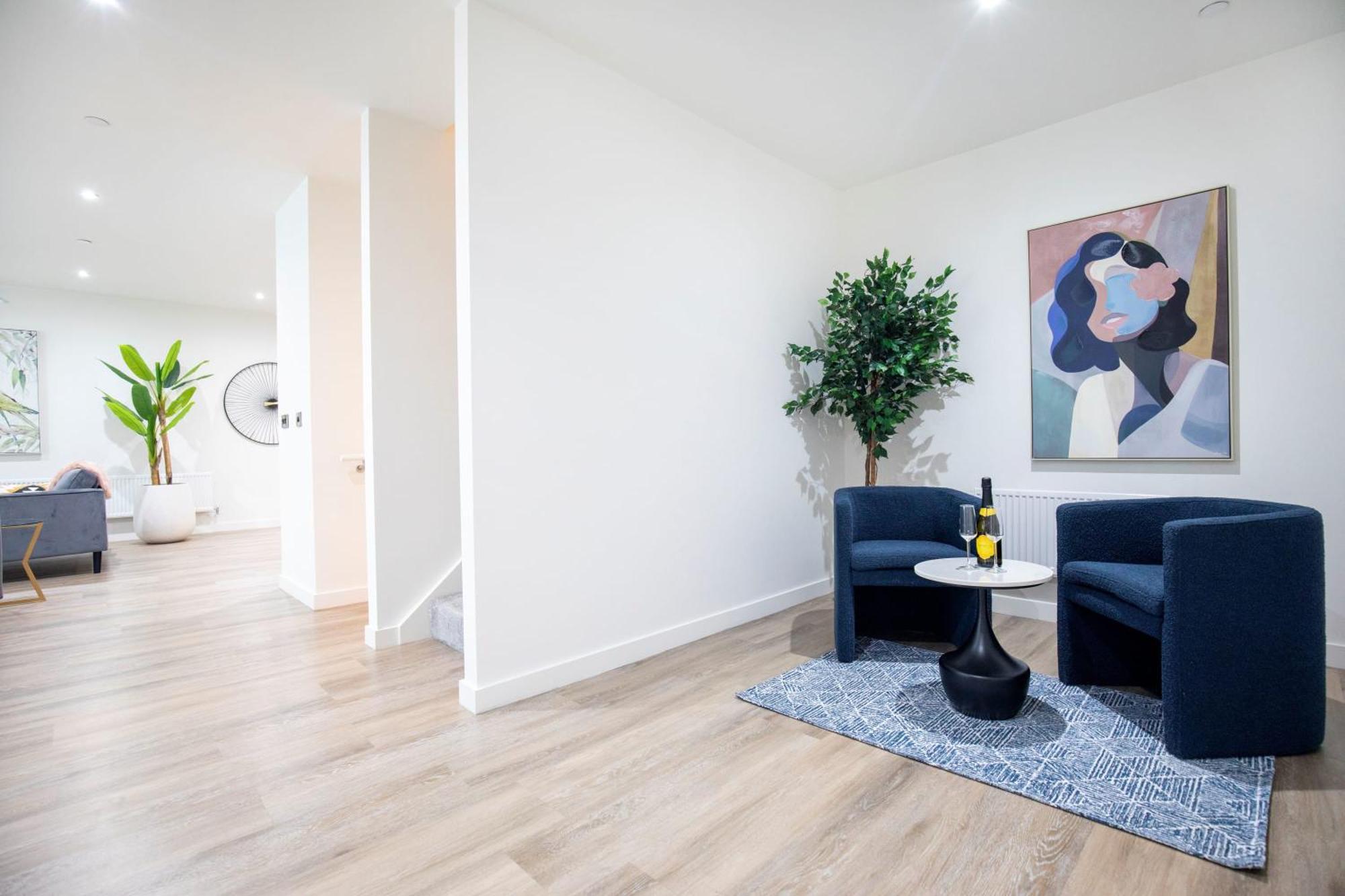 Luxury Free Parking Townhouse Holiday home Manchester